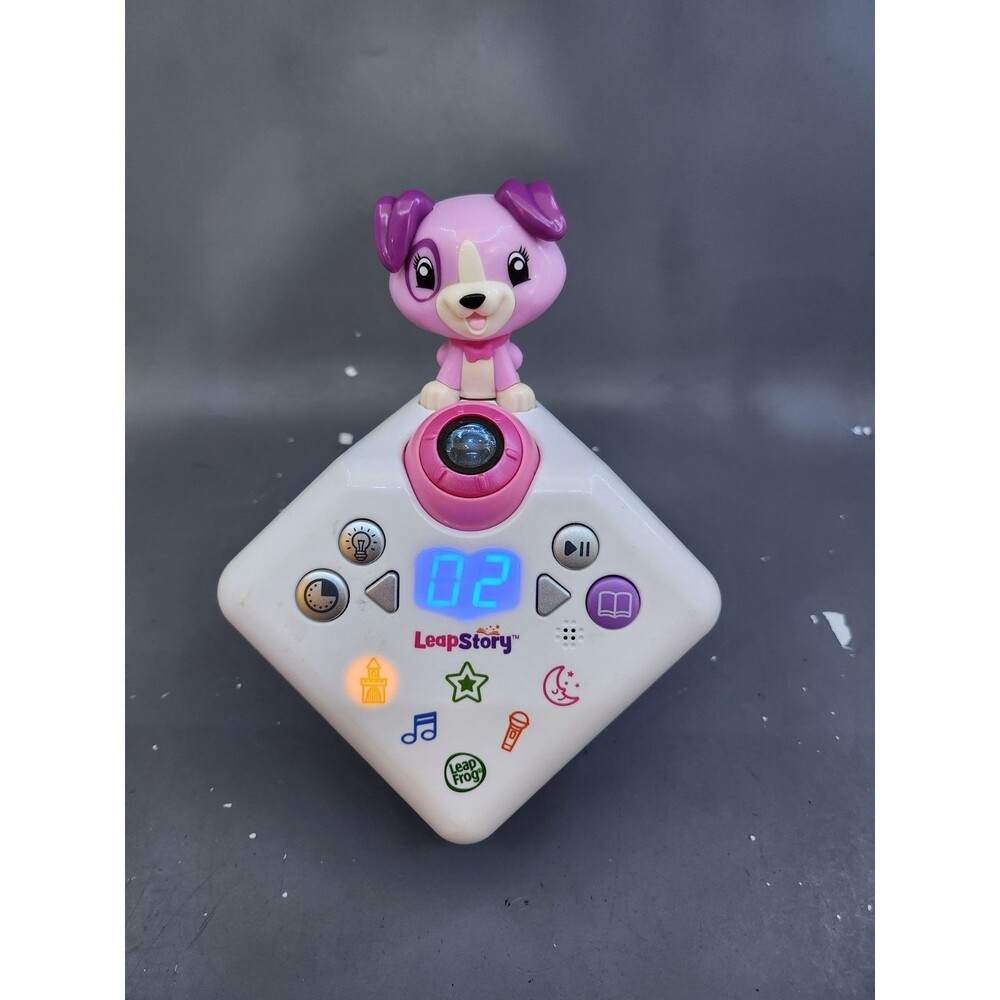 LeapFrog Leapstory Story Cube Kids Songs Poems Stories Sounds Nightlight Purple